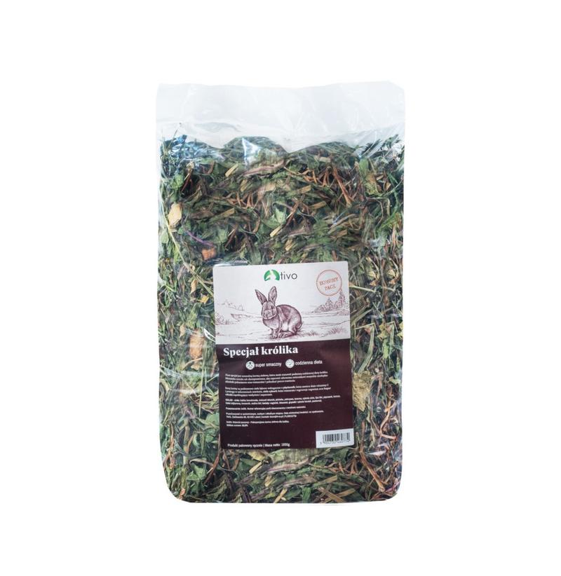 Zioła w diecie królików