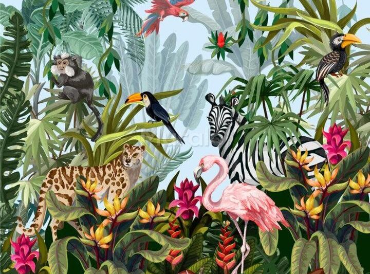 Odkryj fascynujący świat zwierząt w dzungli: tajemnice tropikalnej fauny